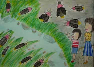 ホタルが住む川（庄司川）