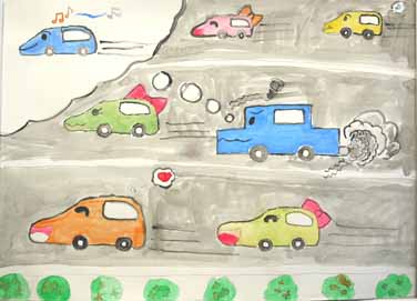 きれいな空気で走りたいな