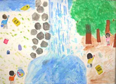 水と緑を大切に