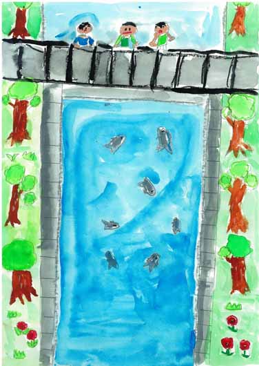 きれいな五条川