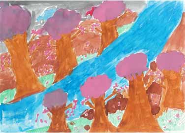 きれいな五じょう川