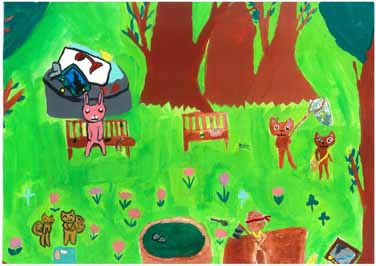 ゴミで生きる動物たち