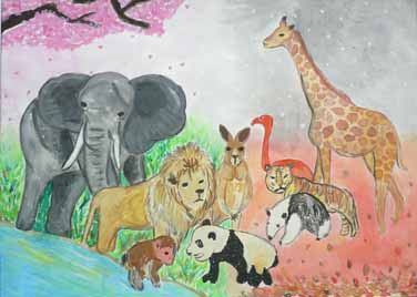 美しい四季と動物たち