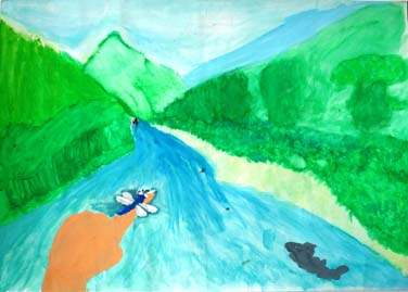 山と川を大切に