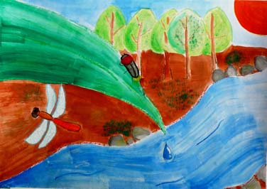 自然を見つけた！