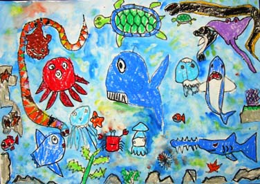 地球の青は海の色