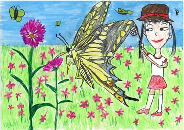 ちょうちょとわたし