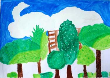 みどりがいっぱいの公園