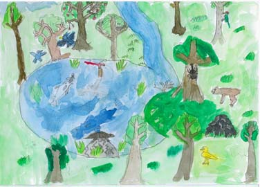 動物が安心してすめる森