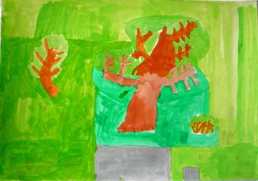 北野はい寺の大きな木