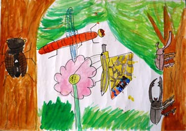 いろいろな虫たち