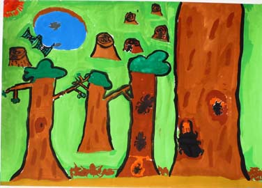 未来の自然風景