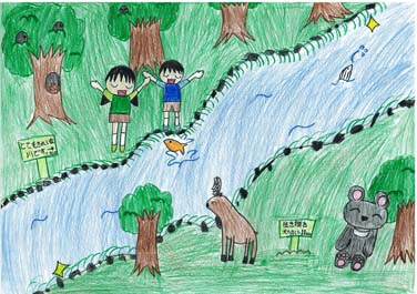 キレイピカピカ川