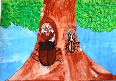 カブトムシとクワガタムシ