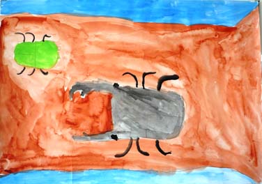 クワガタとカメムシ