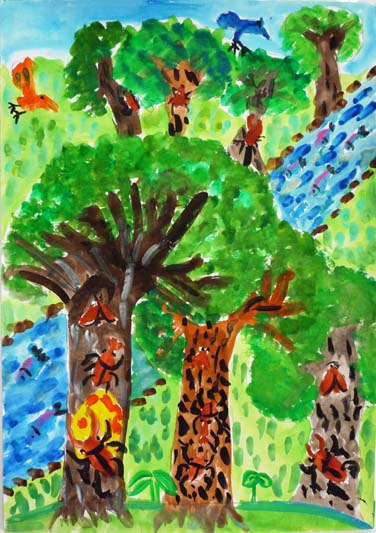 こん虫の集まる町