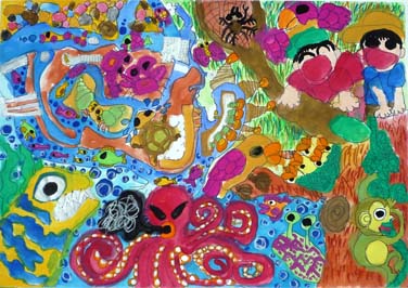 いきものたちのいえをまもろう