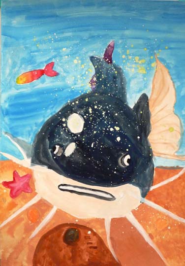 我が家のアイドル　なまずのタマちゃん