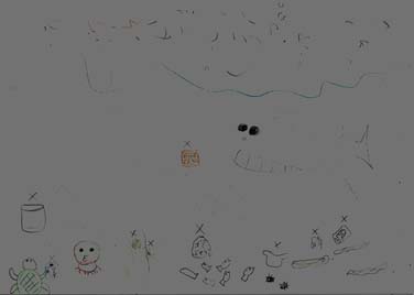 海の生き物がおよげるように。。。