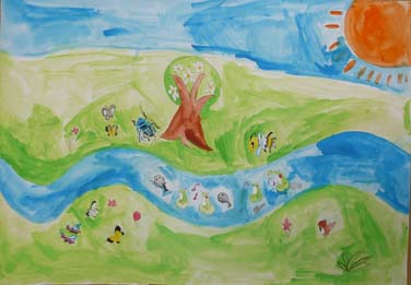 川と森の生き物