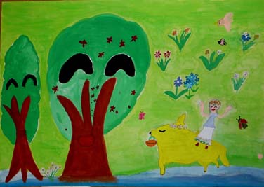 ありがとうとほほえみの森