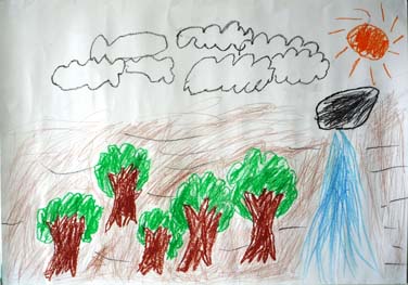 きれいなかわともり