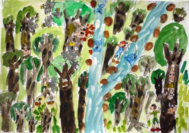 自然に働く生き物