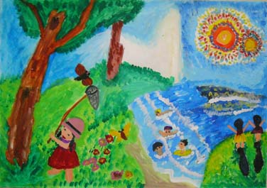 キレイな海とキレイなしぜん