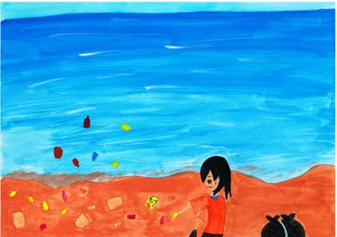 海をきれいにしよう！