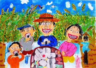 いねとごはんとぼくのかぞく