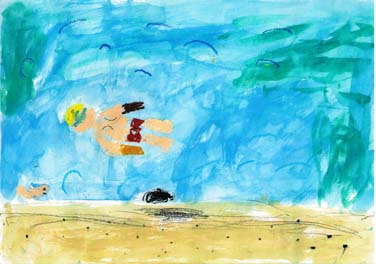 うみであそんだよ