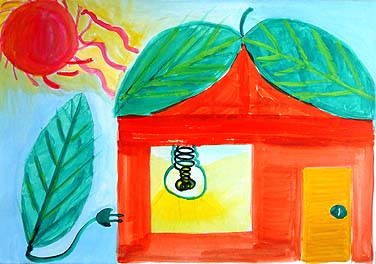 葉っぱはつでん