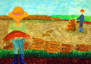 秋のしゅうかく