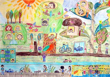 自然いっぱいみどりの街