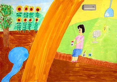 地球にやさしい　節電の夏