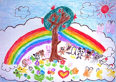 雲の上の動物達