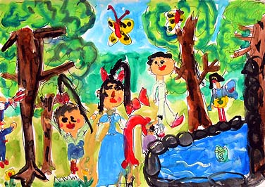 みんなで自然へ