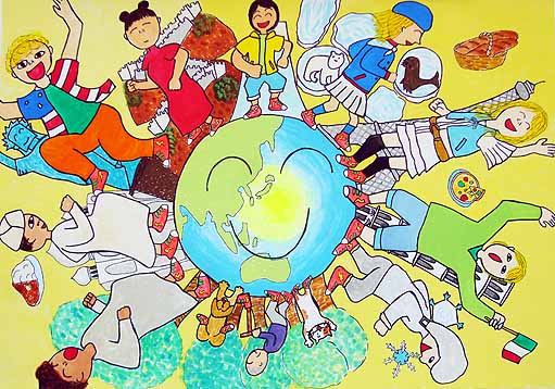 エレキシューズをはいて、みんなで楽しく地球をお散歩