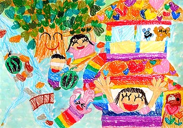 未来のわたしのお家、たのしいよ