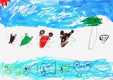 とんぼがいっぱい