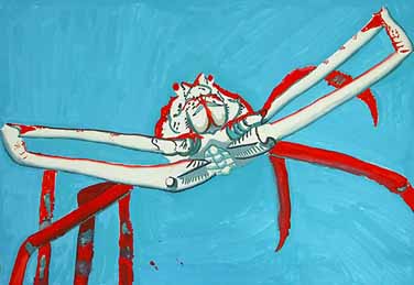 大きな大きなタカアシガニ