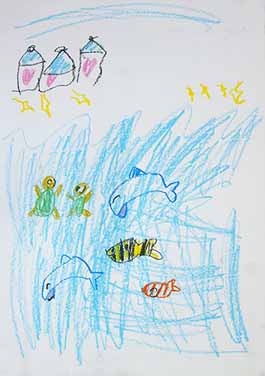 たのしくおよぐ