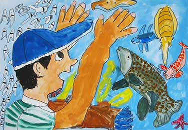 魚がいっぱい！水ぞくかん