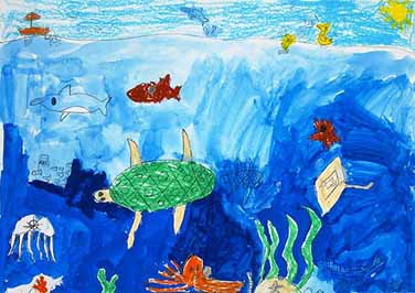 いきものいっぱいのうみ