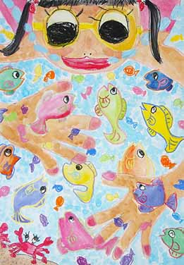 もぐったらぴっかぴかだったよ