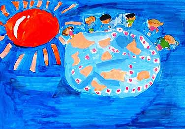 地球はみんなで大切に