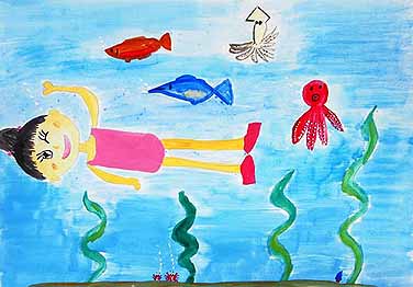 みんなでおよごう