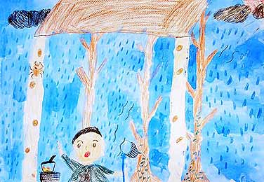 かぶとむしのめすをみつけたよ