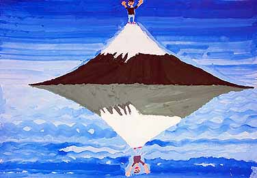 ふじ山のぜっけい