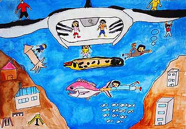 魚と人がともにくらす町